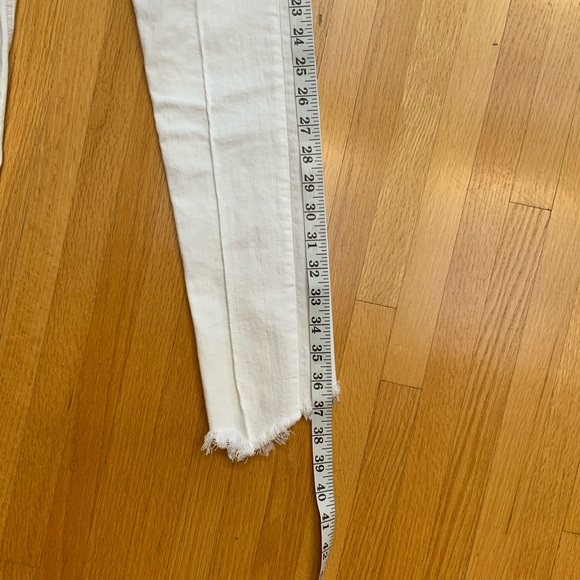 RAG & BONE High Rise Ankle Skinny Jean with raw hem - style no. W1566M595WTM - Picture 6 of 12